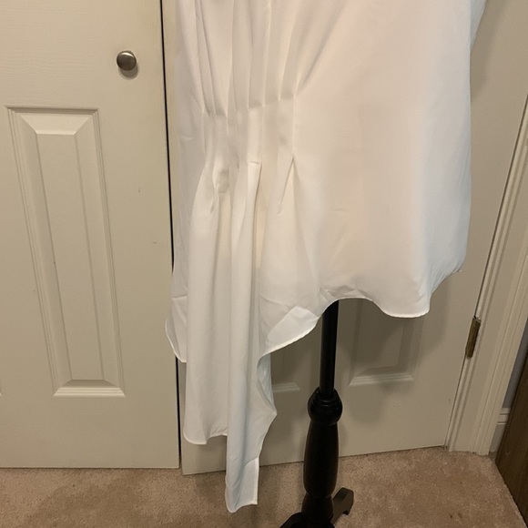 Patrizia Luca Ruched Side Tail Blouse - Picture 4 of 9